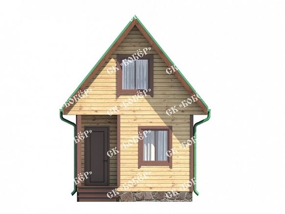 Дом из бруса 4х4. фото