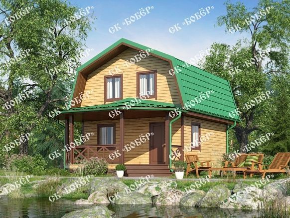 Дом из бруса 6х9