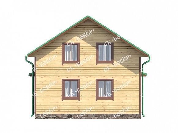 Дом из бруса 7х7. фото